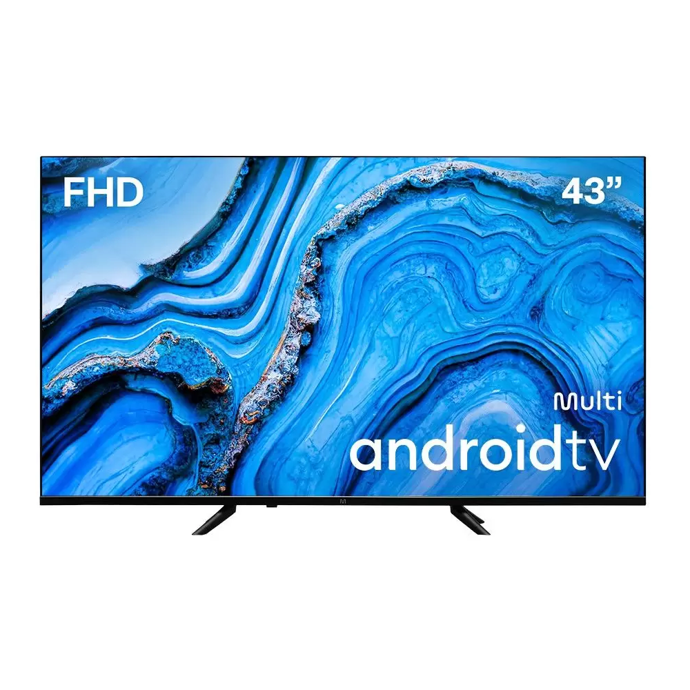 Smart TV DLED 43 Full HD Android 11 3 HDMI 2 USB 1 AV Multi TL066M