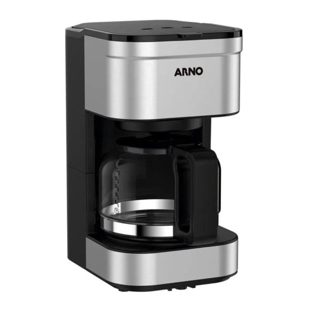 Cafeteira Elétrica Arno Preferita Inox 18 Xícaras Jarra 750ml CFPF 220V