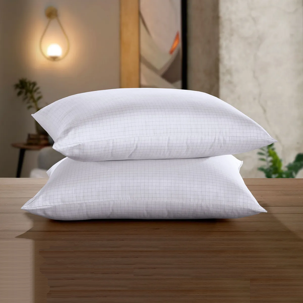 Travesseiro Hedrons Anti Stress Poli&eacute;ster Matelassado 50x70 Branco, , large image number 1