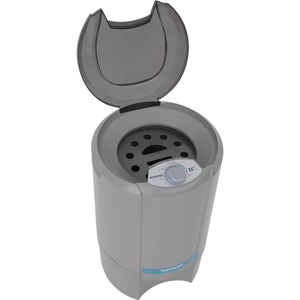 Centrífuga de Roupas Suggar 15kg 220v Giromax CT1502 - Prata, , large image number 1