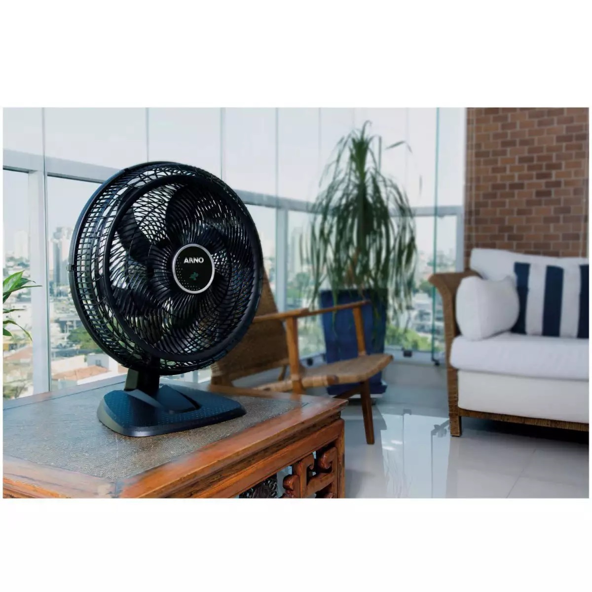 Ventilador Arno de Mesa 40cm Turbo Silence Force 6 Pás 220V VD50, , large image number 2
