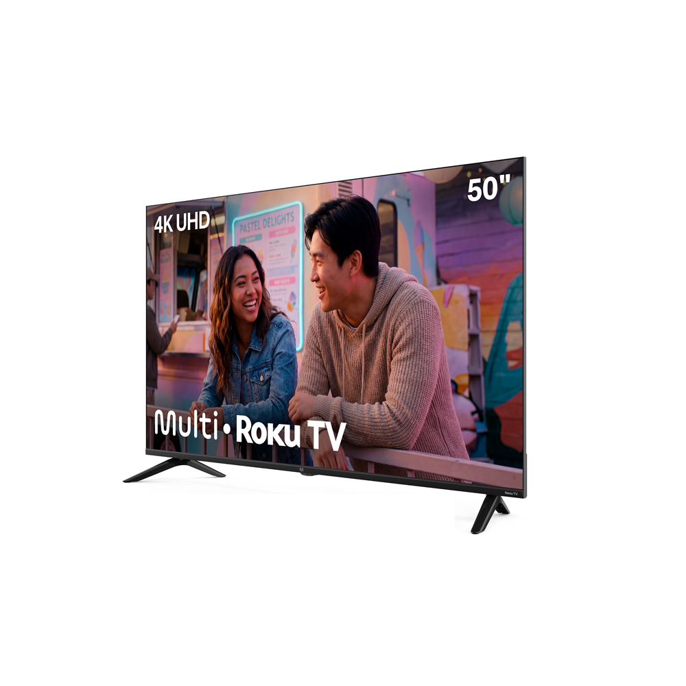 Smart TV 50 Polegadas Multi DLED 4K Wi-Fi HOKU 3 HDMI 2 USB 50M10CR, , large image number 1