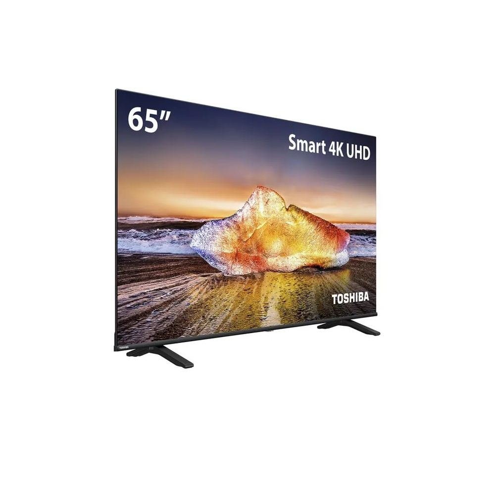 Smart TV 65" Toshiba DLED 4K Wi-Fi VIDAA 3 HDMI, 2 USB e 1 AV C350L TB0240M, , large image number 1