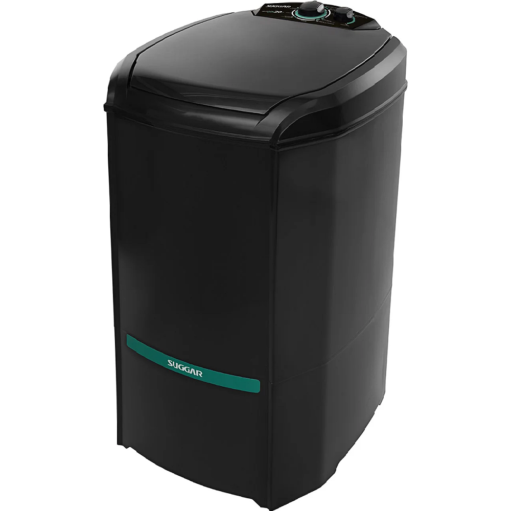 Tanquinho de Lavar Roupas Semi-automático Suggar 20kg 220V LE2022PT Preto, , large image number 1