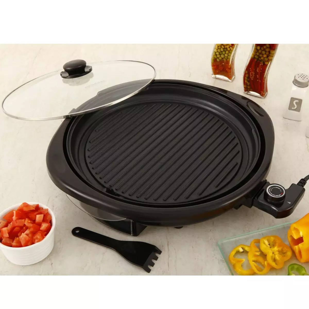 Grill Mondial Redondo Multifuncional Tamanho Família 1270W 220V G03, , large image number 1