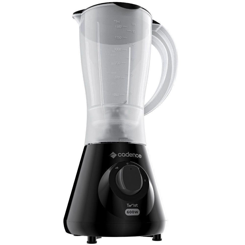 Liquidificador Cadence LIQ100 Twist Preto 2 Velocidades + Pulsar 2,2L 600W, , large image number 2