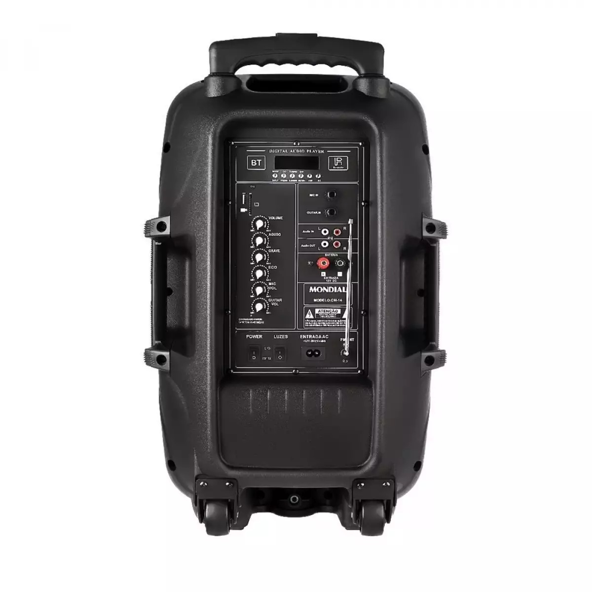Caixa de Som Amplificada Mondial Bluetooth USB Rádio FM 550W Bivolt CM550, , large image number 2