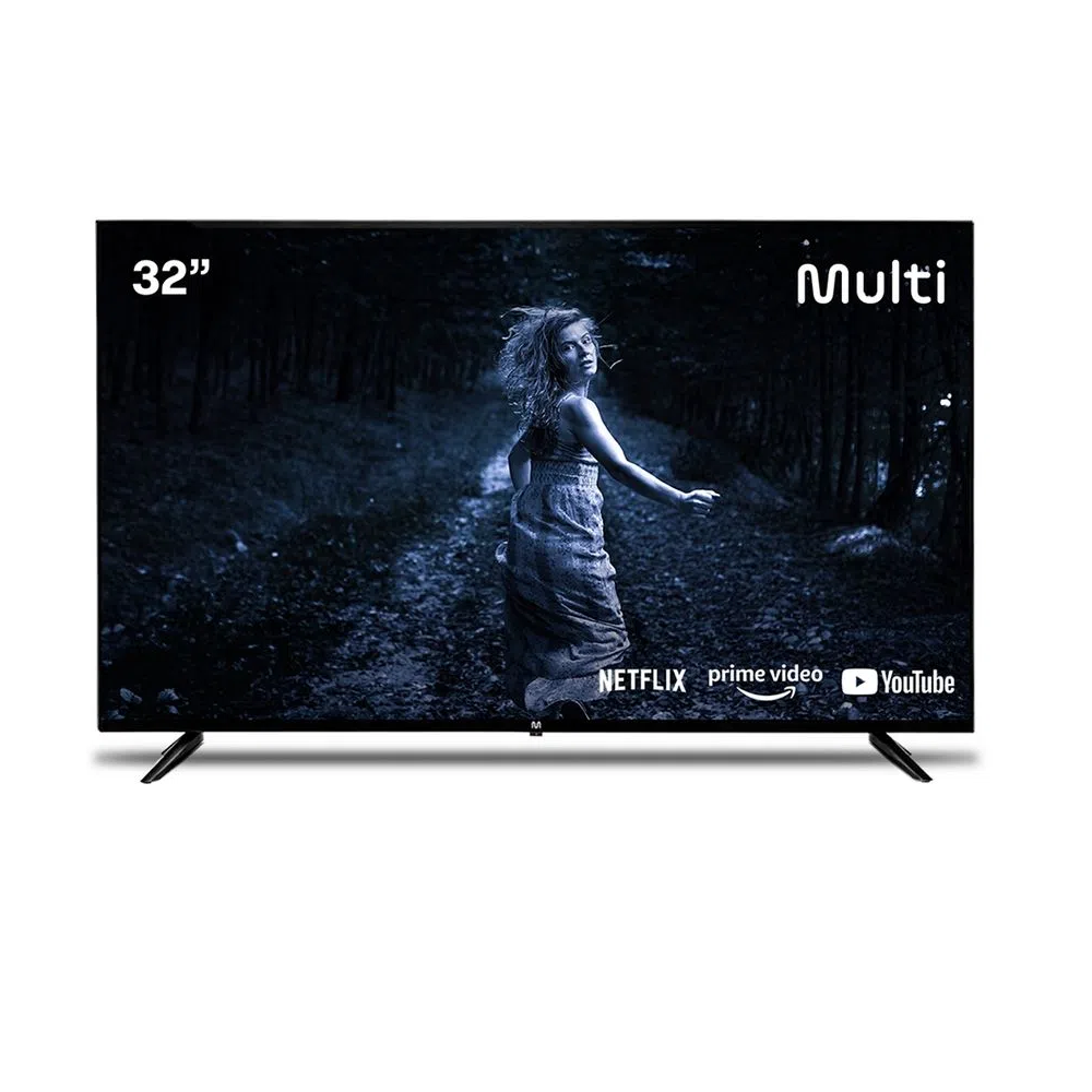 Smart Tela DLED 32'' HD Multi Android 3 HDMI 2 USB Wi-Fi TL042, , large image number 0
