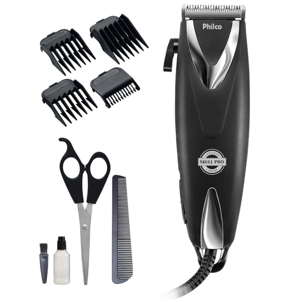 Cortador de Cabelos Philco PCR12CR Skull Pro 9 em 1 18W 220V, , large image number 0