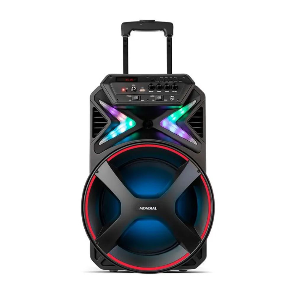 Caixa de Som Amplificada Mondial Bluetooth USB Rádio FM 400W Bivolt CM400, , large image number 0