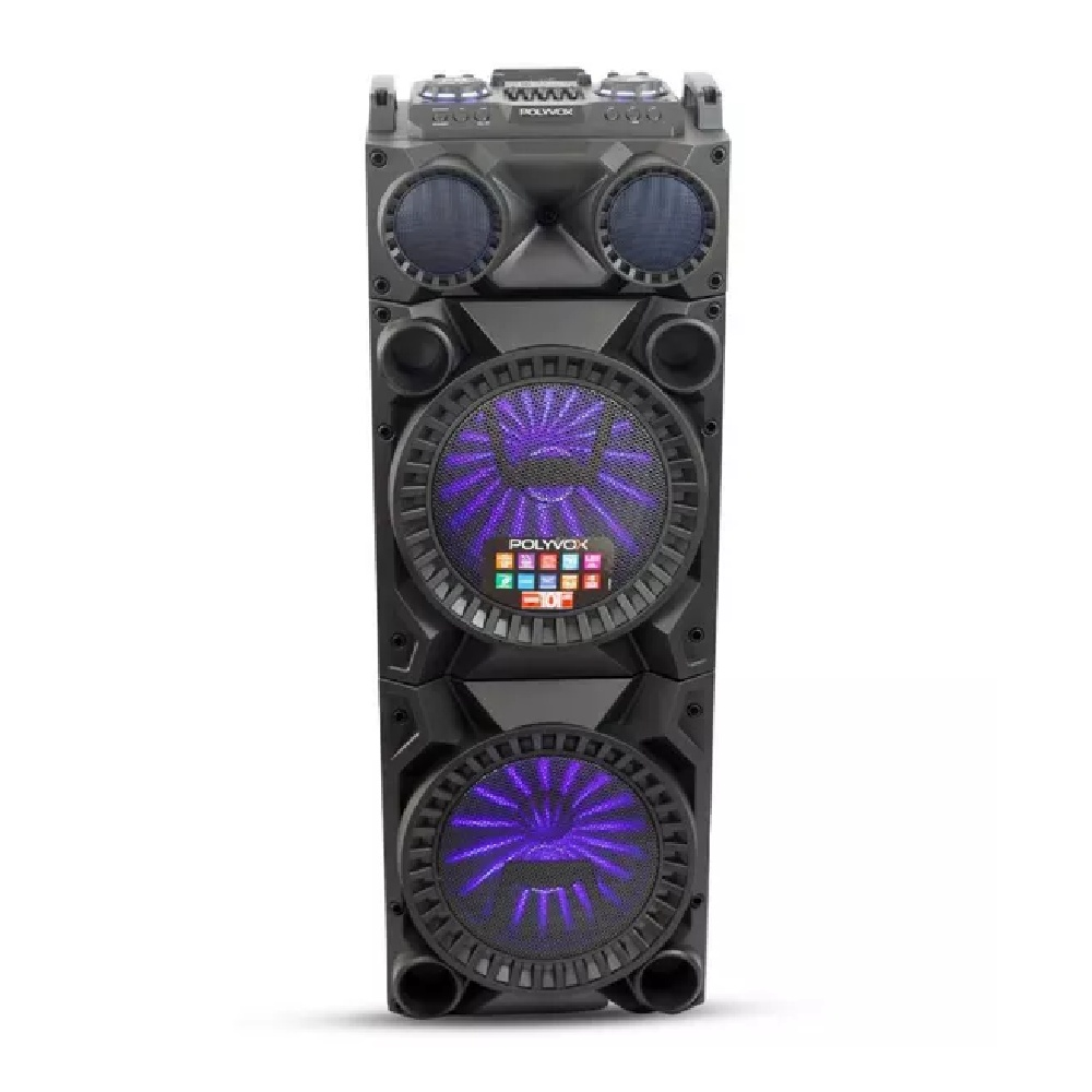 Caixa de Som Polyvox Bluetooth USB 1800W Bivolt XT1200T, , large image number 1