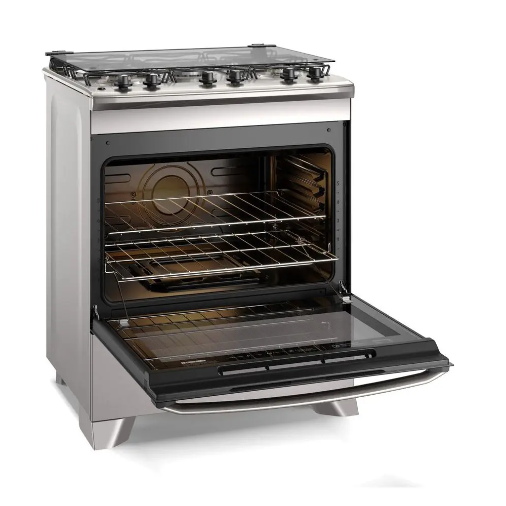 Fogão 5 bocas Electrolux Mesa de Inox Cinza Bivolt Efficient PerfectCook FE5IC, , large image number 2
