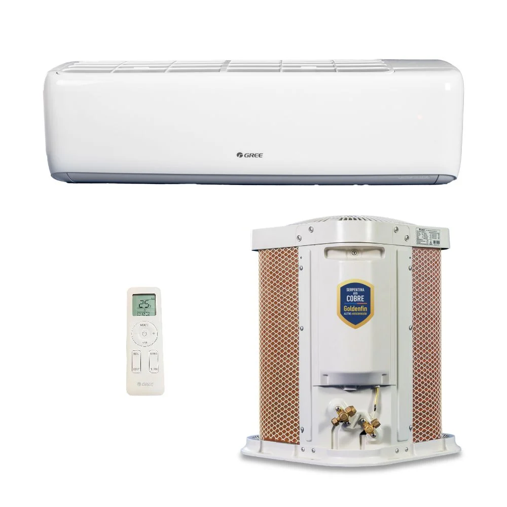 Ar Condicionado Split Auto Inverter Gree 12000 Btus 220V GTOP GWC12ATCD6DNA1AI