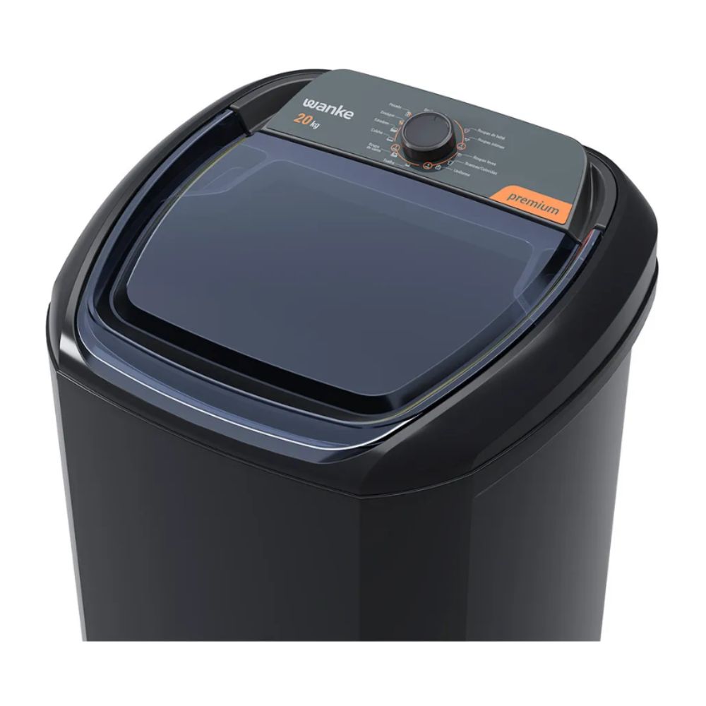 Tanquinho de Lavar Roupas Wanke 20kg 220v LWBE201T - Preto, , large image number 3