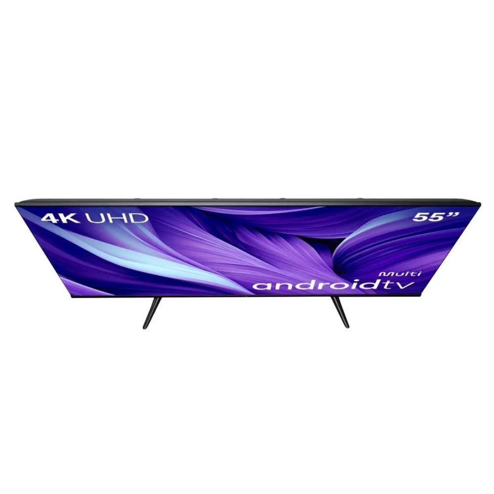 Smart TV 55" DLED 4K Multi Android Quad Core Wi-Fi, Bluetooth, 4 HDMI, 2 USB, 1 AV TL061M, , large image number 2