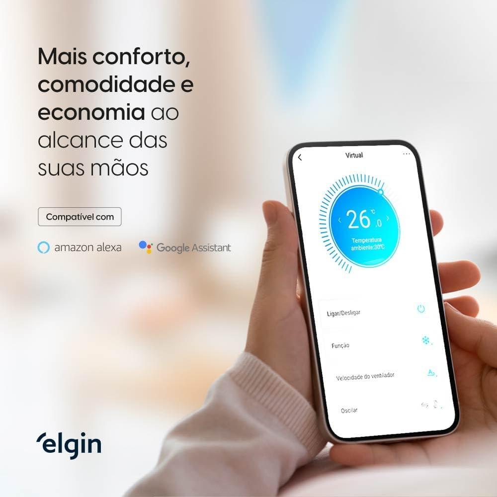Ar Condicionado Split Elgin 12000 BTU's Eco Inverter 2 45HJFI12C2WD/45HJFE12C2CD 220V, , large image number 5