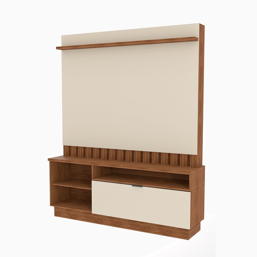 Estante Home para Tv at&eacute; 60 Polegadas Canela/Off White M&ouml;bler Diamantina