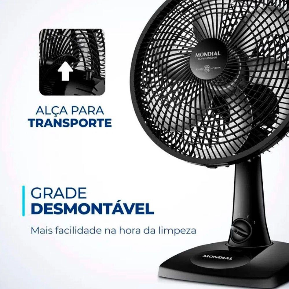 Ventilador de Mesa Mondial 30cm Super Power 220V 60W, , large image number 1
