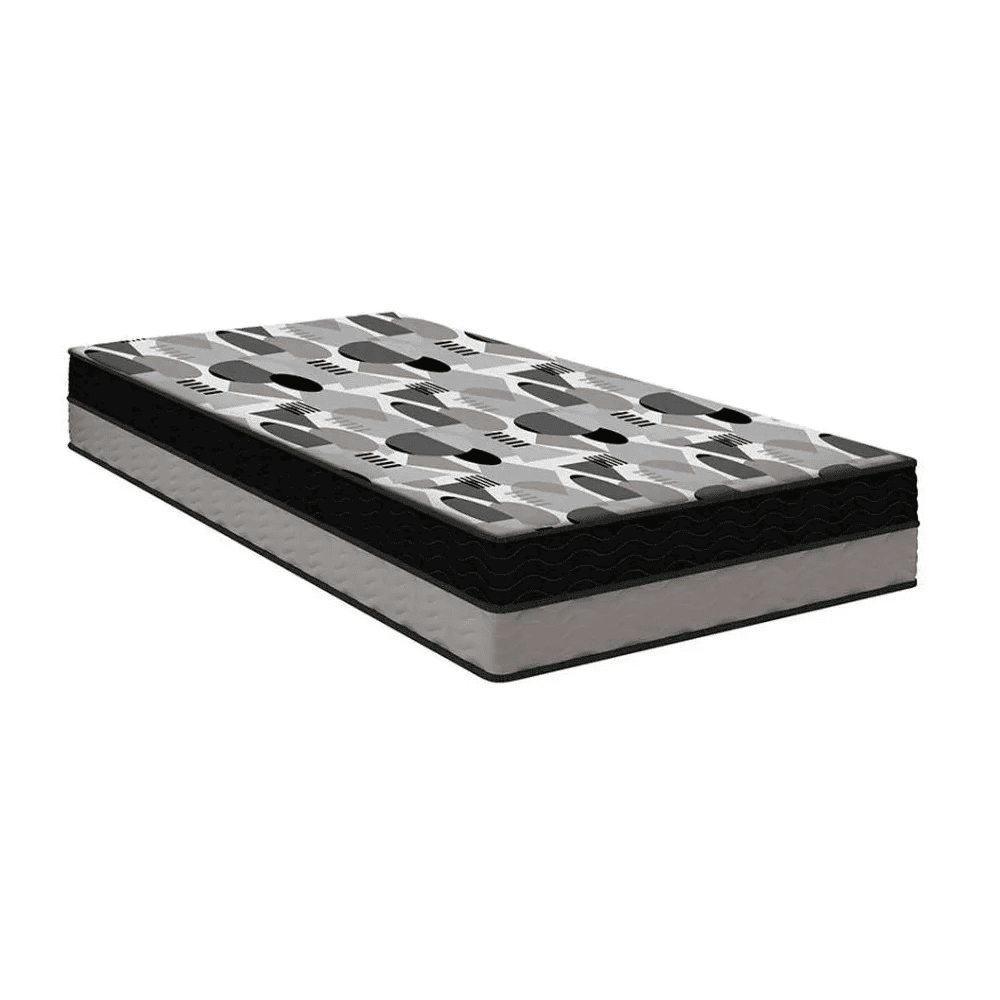 Colch&atilde;o Solteiro ISO Dupla Face Espuma D-28/33 + Placa EPS 88x188x20cm Ortobom