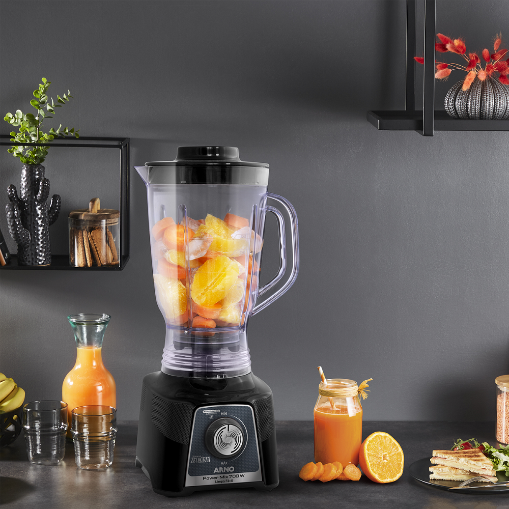Liquidificador Arno Power Mix LQ35 com 15 Velocidades 700W  Preto 220V, , large image number 4