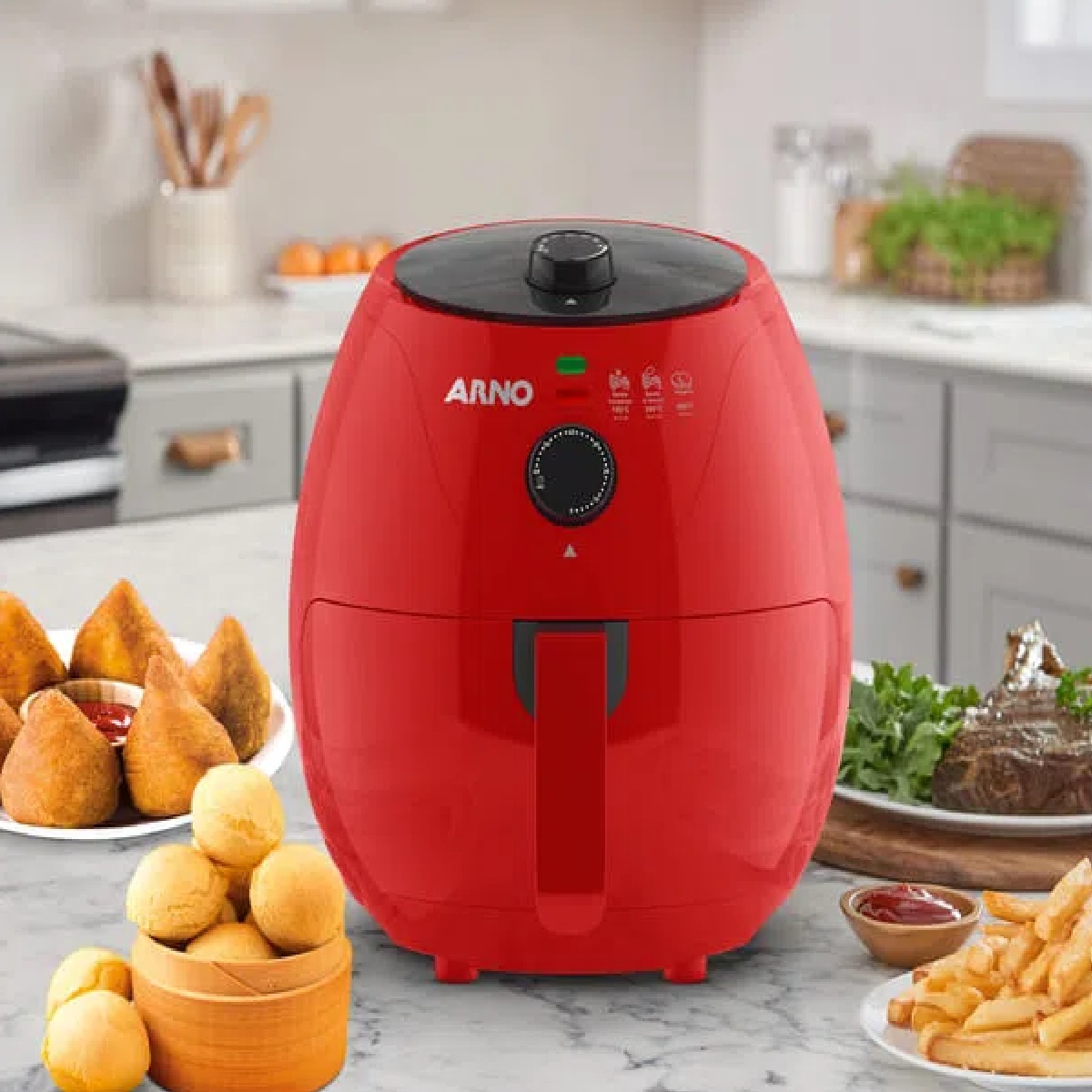 Fritadeira Elétrica Air Fryer Arno Sem Óleo 3,2 Litros 220V Easy Fry, , large image number 2