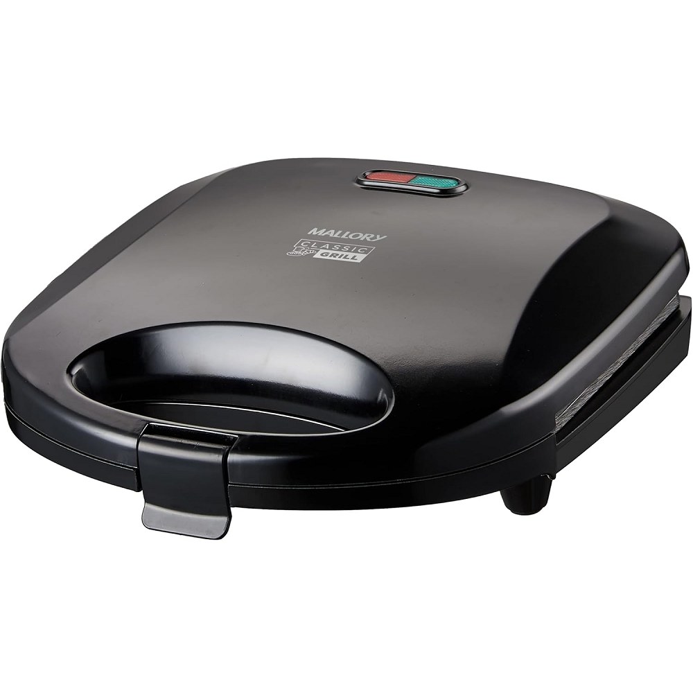 Sanduicheira Grill Mallory Antiaderente Preta 750W 220V Classic, , large image number 0