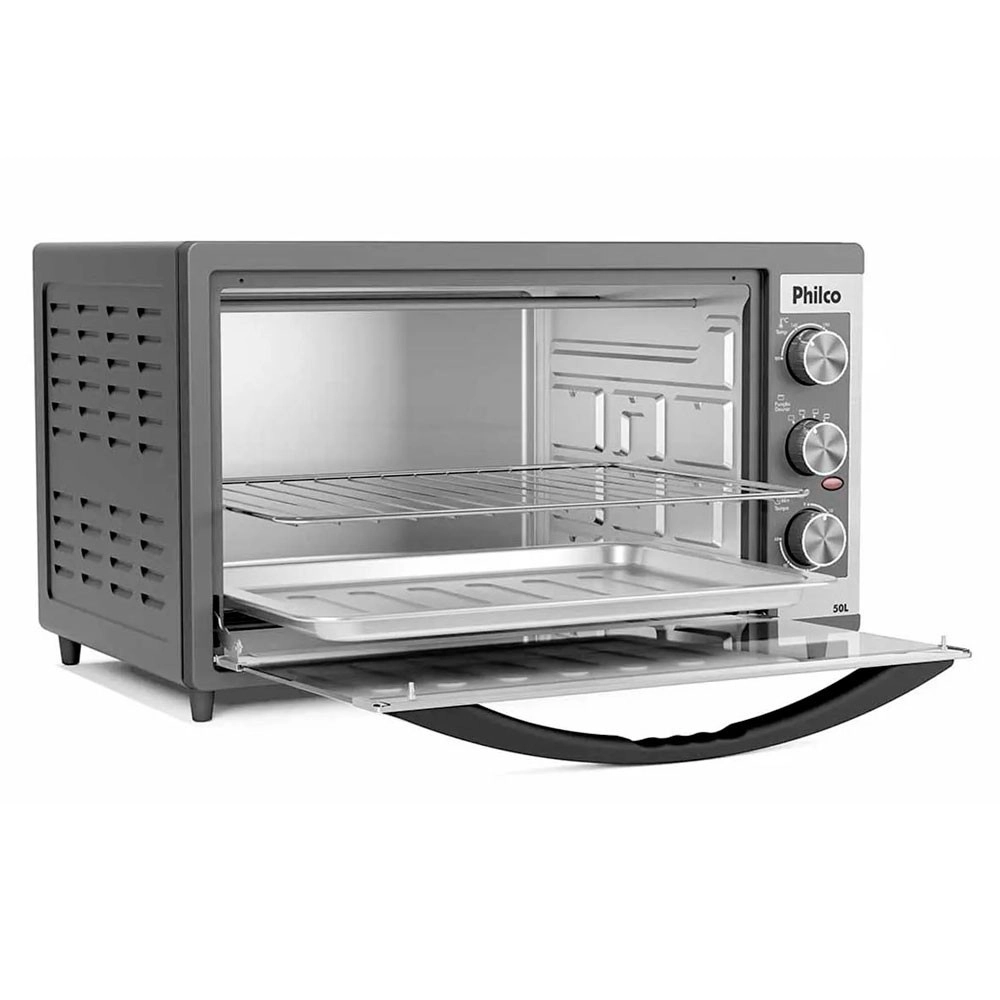 Forno Elétrico Philco PFE52P 50 Litros 2000W Preto 220V, , large image number 3