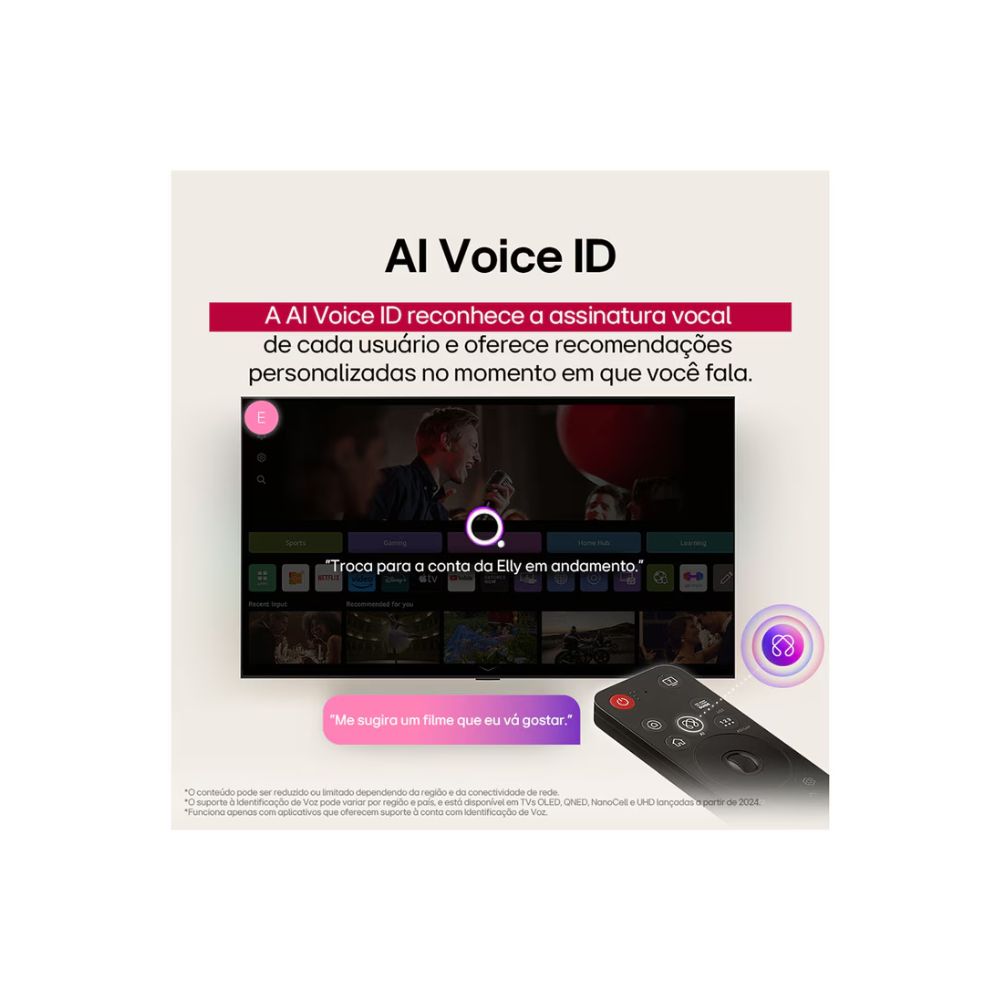 Smart TV 55 Polegadas LG 4K UHD AI UA85 4K Gen8 3 HDMI 1 USB 55UA8550PSA, , large image number 8