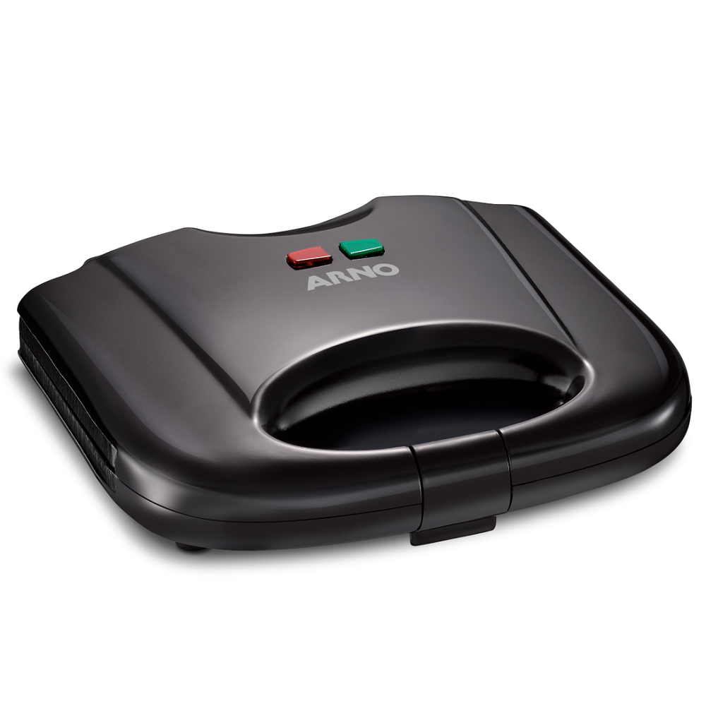 Sanduicheira e Grill Arno Preta Antiaderente 700W 220V SACB, , large image number 1