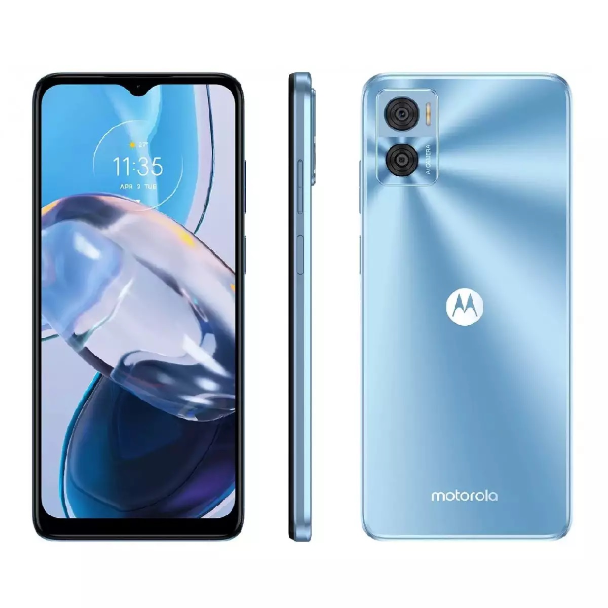 Smartphone Motorola Moto E22 XT2239 64GB, Azul, large image number 0