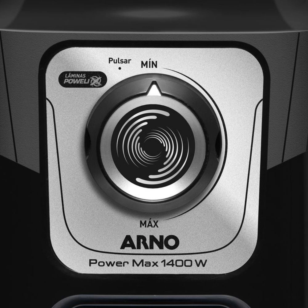 Liquidificador Arno Power Max LN65 com Confort Control 1400W Preto 220V, , large image number 3