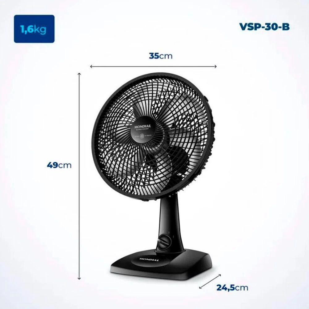 Ventilador de Mesa Mondial 30cm Super Power 220V 60W, , large image number 5
