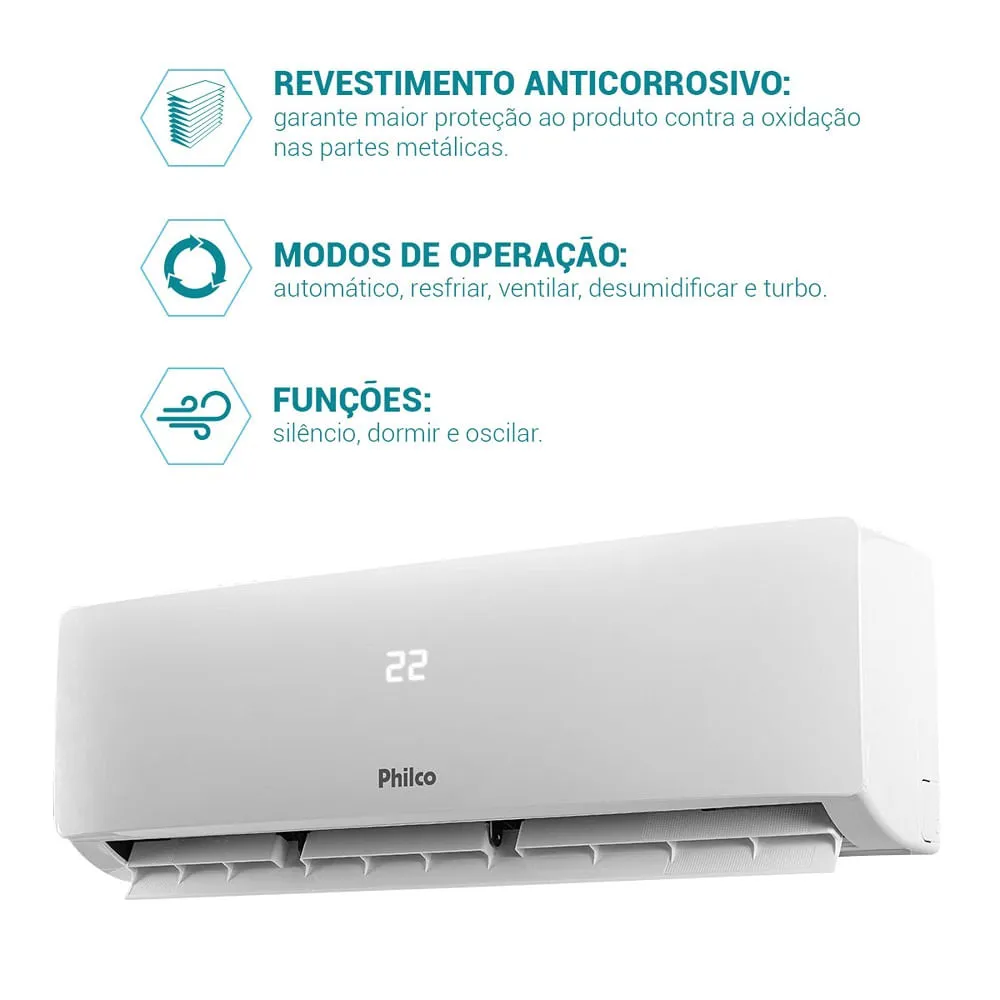 Ar Condicionado Split Inverter PAC9FI 9000 Btus Philco, , large image number 2