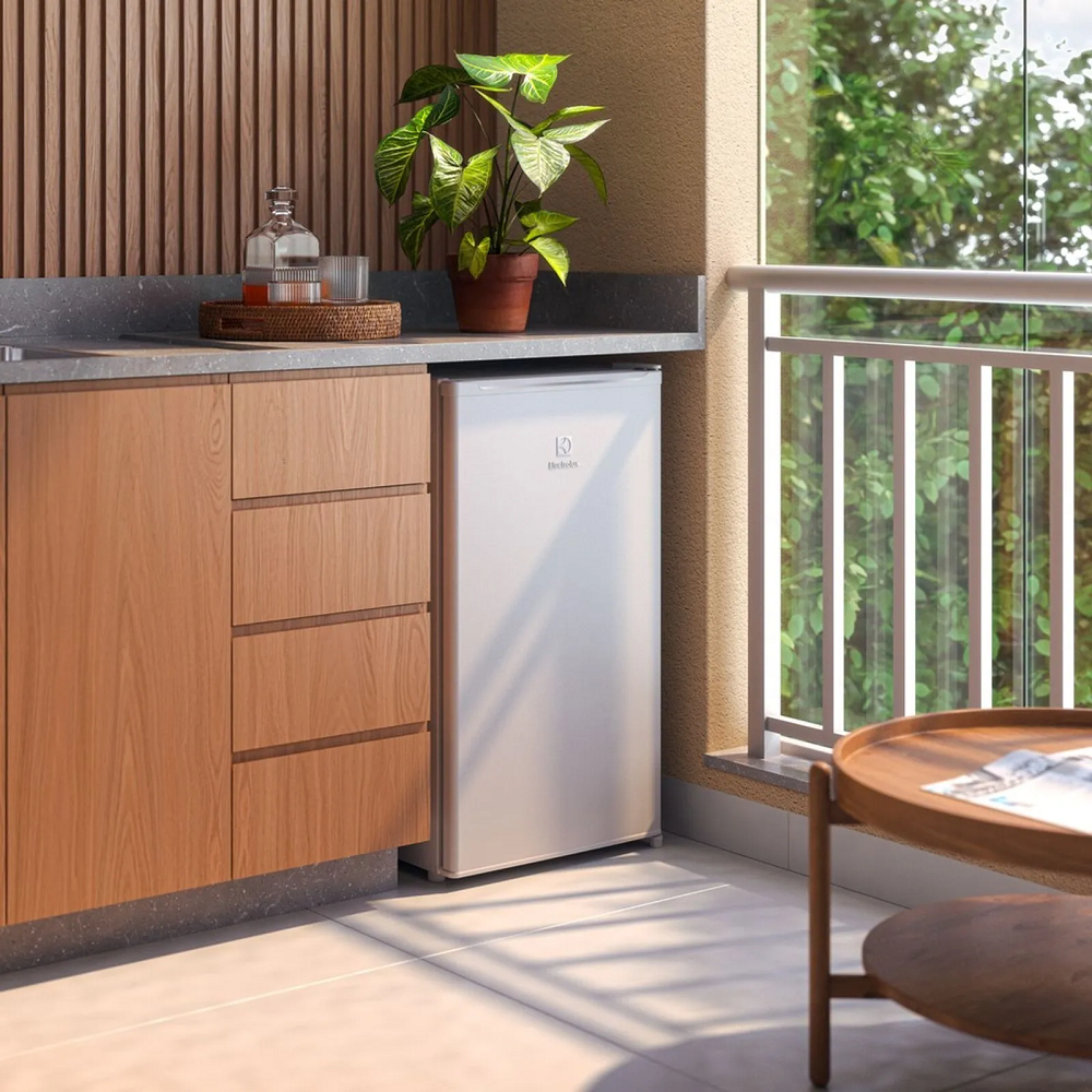 Frigobar Electrolux EM90 92L 1 Portas Branco, , large image number 4