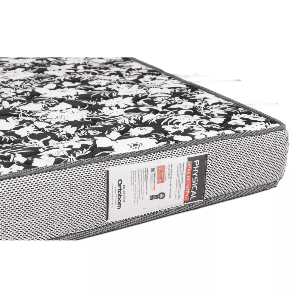 Colch&atilde;o Casal Espuma D26 Physical Ultra Resistente 188x138x20 cm Ortobom, , large image number 2
