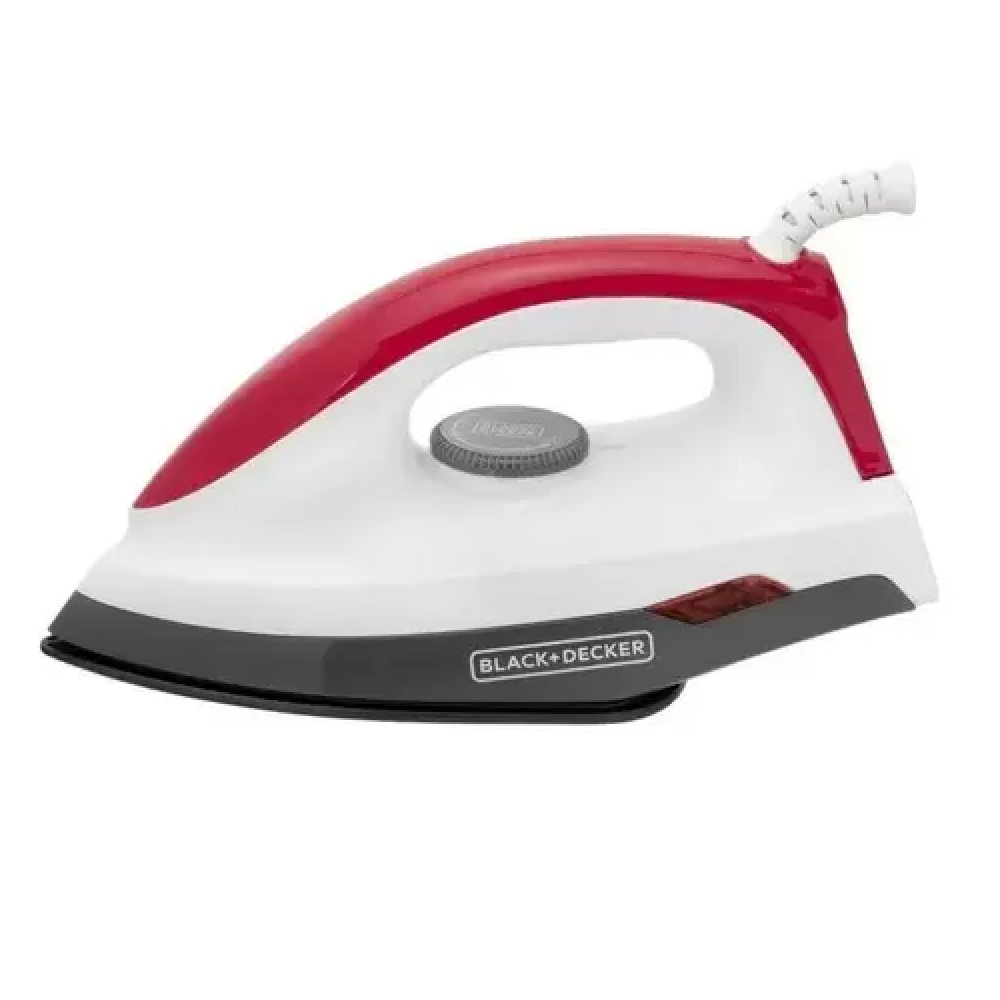 Ferro de Passar Roupas a Seco Black Decker F300 B2 220V Base Antiaderente 1000W Vermelho, , large image number 1