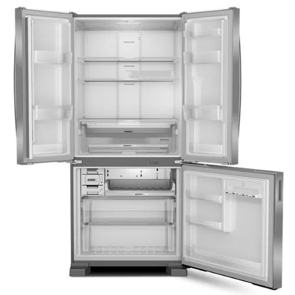 Geladeira Frost Free Brastemp 3 Portas Inox 554L 220V BRO85AK, , large image number 2
