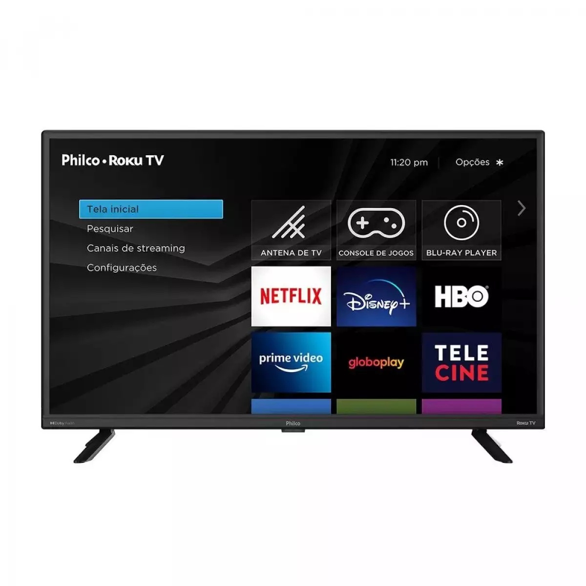 Smart Tv Philco 32" Quad Core Roku Wi-fi 2 HDMI 1 USB 60Hz