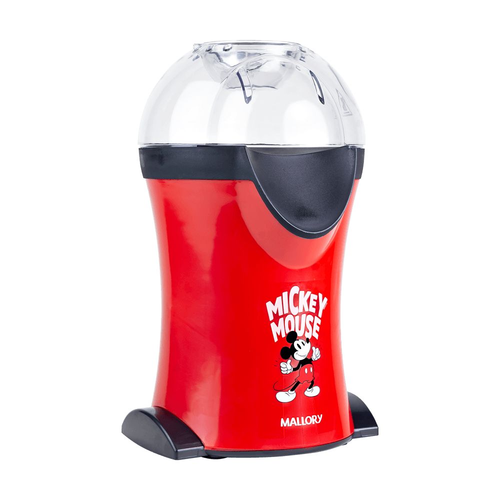 Pipoqueira Elétrica Mallory Mickey Mouse 220V Sem Óleo 1200W Vermelha