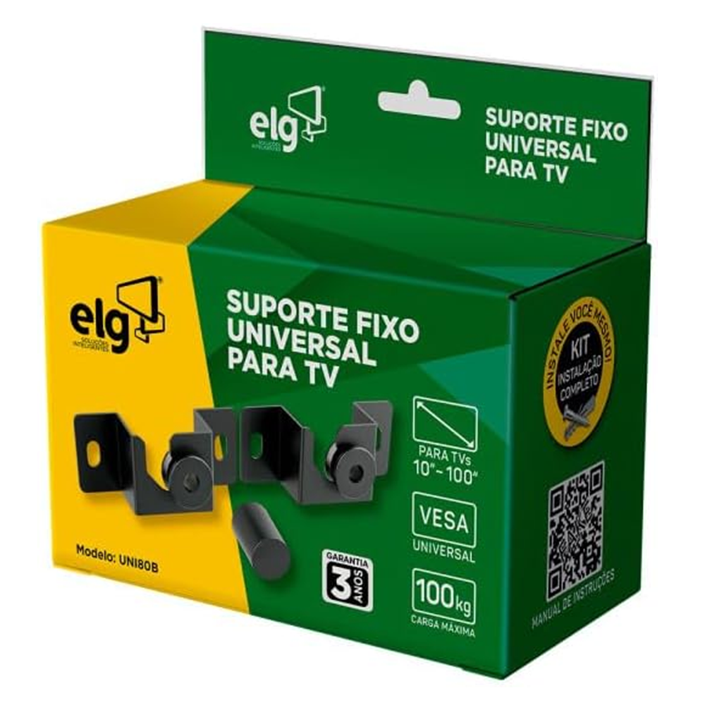 Suporte Universal de Parede ELG para TVs de 10" a 100" At&eacute; 100 kg, , large image number 2