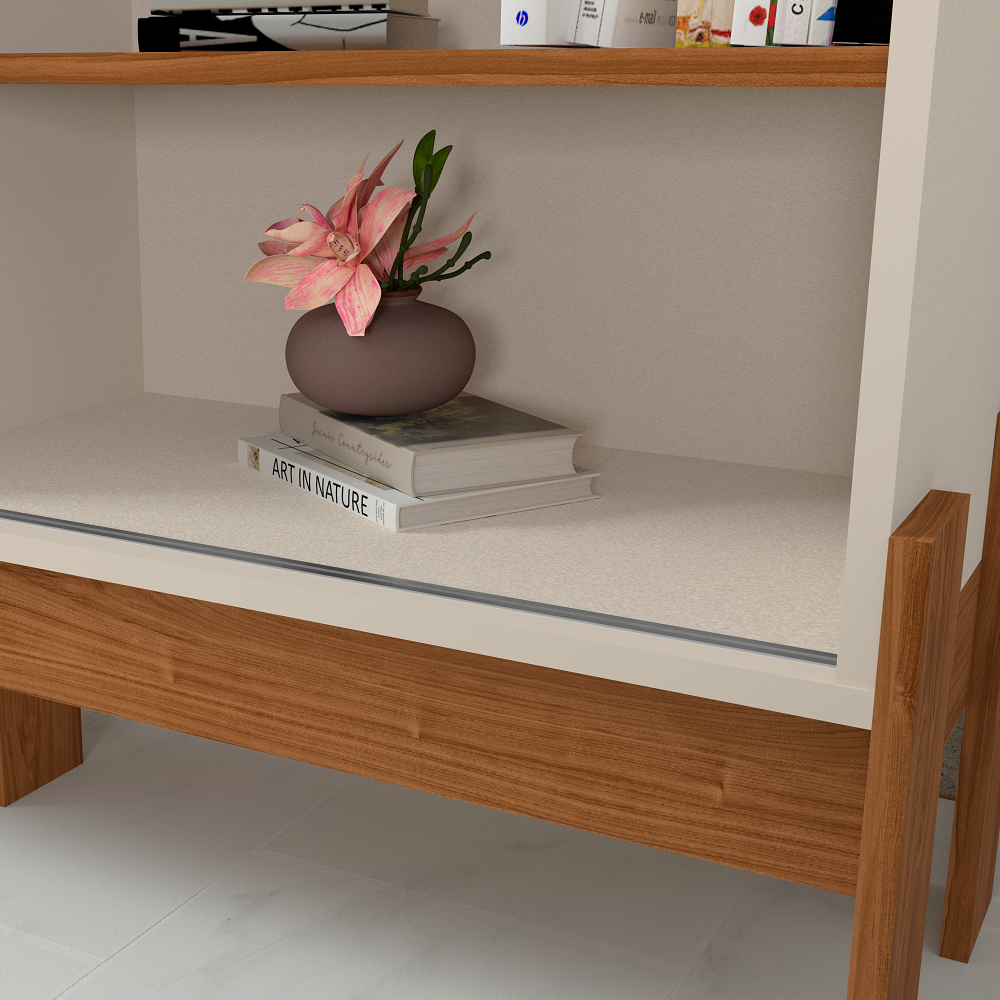 Rack com Painel para Tv até 42 Polegadas Mobler Wood, , large image number 5