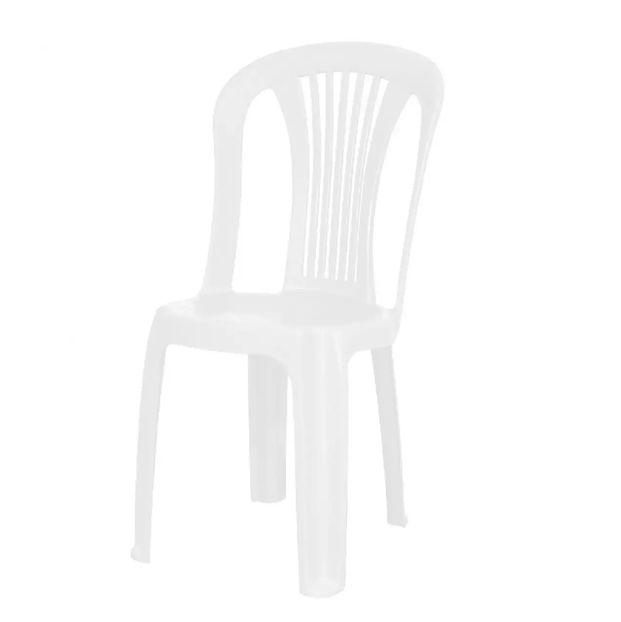 Cadeira Bistrô de Plástico Branca Gardenlife