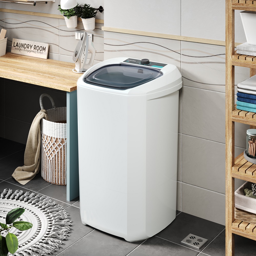 Tanquinho de Lavar Roupas Wanke 10kg 220V LWBE100T - Branco, , large image number 6