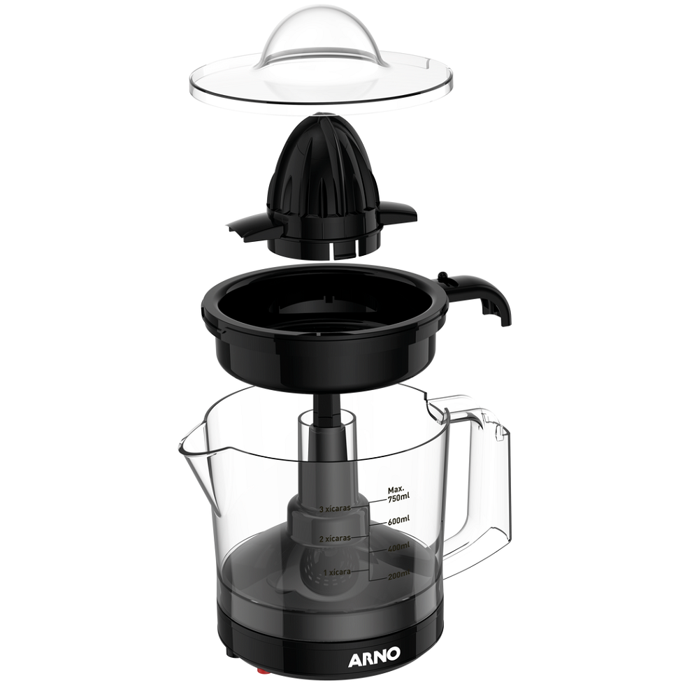 Espremedor de Frutas Arno Suco Express Preto 40W e 750ml CP31 220V, , large image number 4