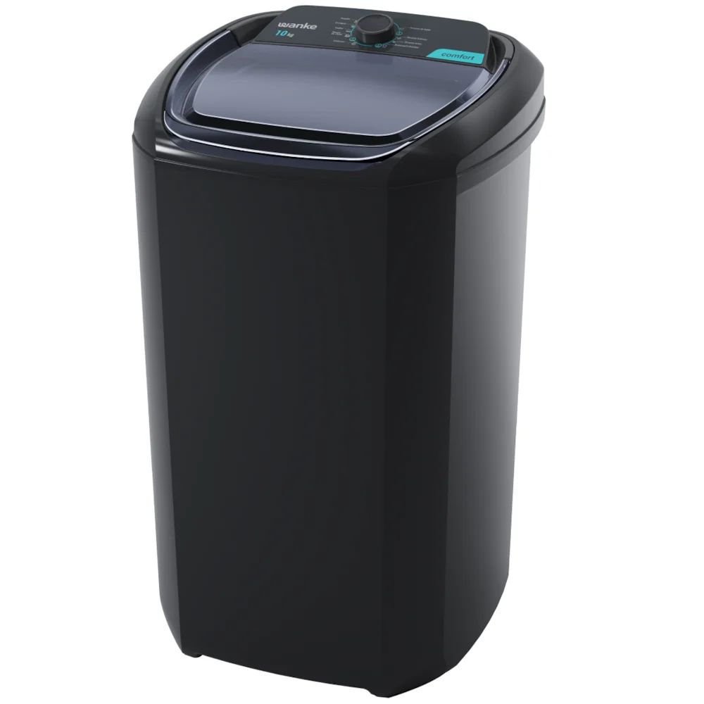 Tanquinho de Lavar Roupas Wanke 10kg 220V LWBE100T - Preto, , large image number 0