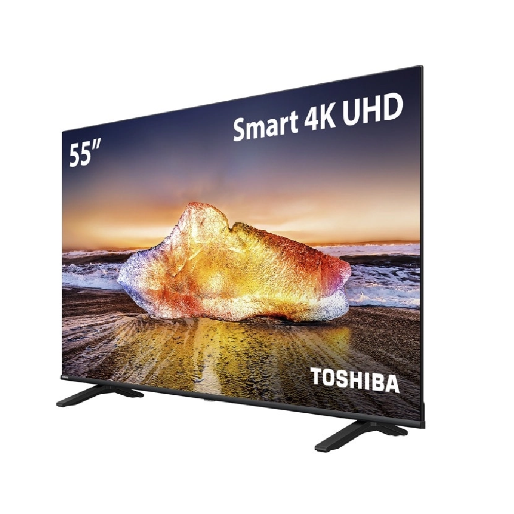 Smart TV 55 Polegadas Toshiba DLED 4K Wi-Fi VIDAA 3 HDMI 2 USB 1 RCA 55C350MS TB023M, , large image number 2