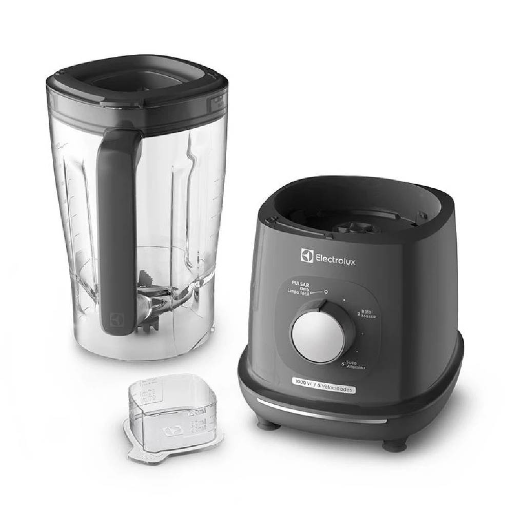 Liquidificador Electrolux Cinza 5 Velocidades Efficient TriForce 2.7L EBL1000 220V 1000W, , large image number 4