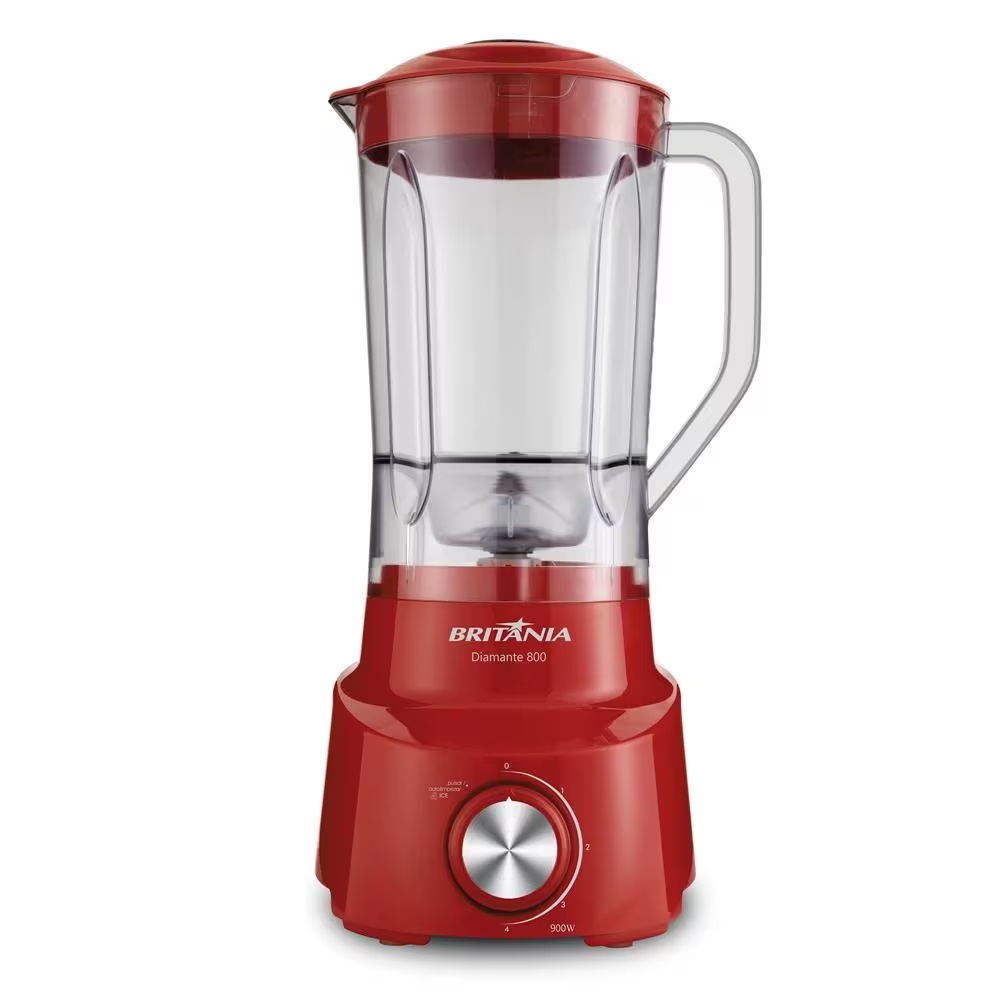 Liquidificador Britânia Diamante 800 4 Velocidades 900W 220V, , large image number 2