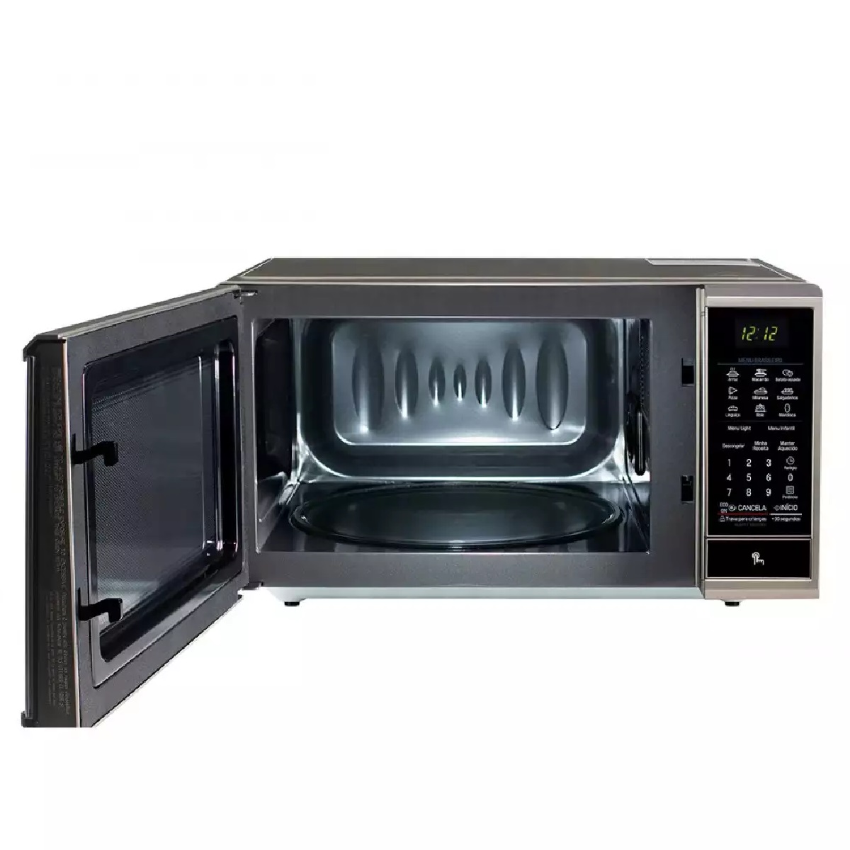 Micro-ondas LG 30 Litros Prata 220V MS3095LRA, , large image number 1