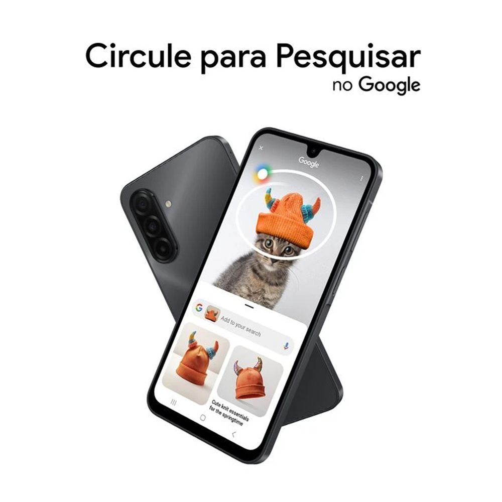 Smartphone Samsung A17 Cinza 128GB 8GB RAM Tela 6,7" C&acirc;mera Tripla + Selfie 13MP, , large image number 4